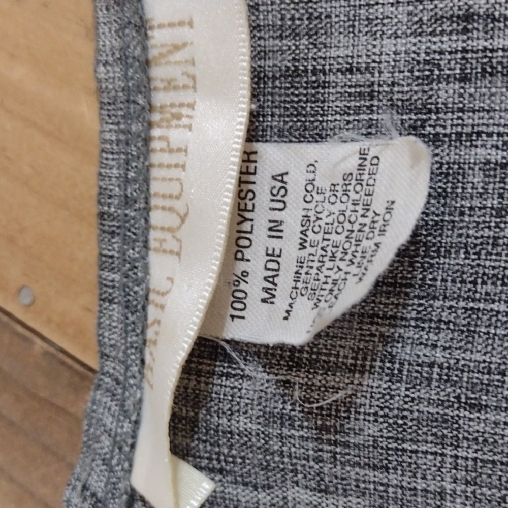 Basic Equipment Vintage Button Front Sleeveless T… - image 8